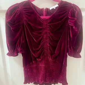 Parker Velvet Blouse